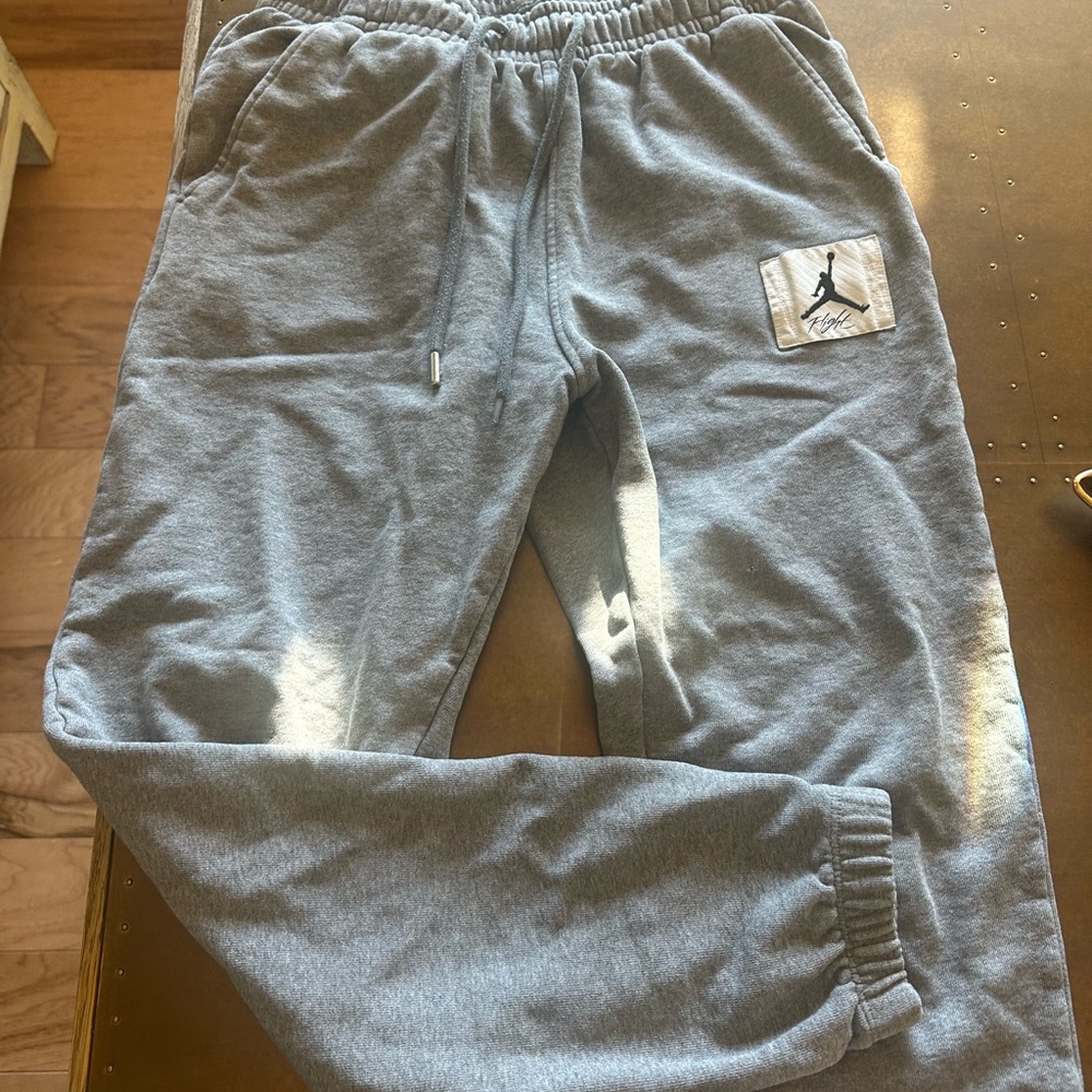 Gray mens Jordan Jogger Pants